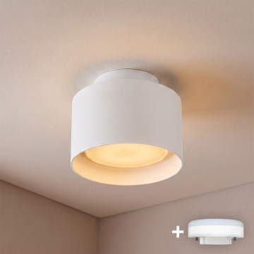 BRILAGI - Faretto LED BACKLIT 1xGX53/15W/230V + LED/3W Ø 10 cm bianco