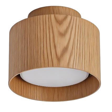BRILAGI - Faretto LED BACKLIT 1xGX53/15W/230V + LED/3W Ø 10 cm finitura rovere