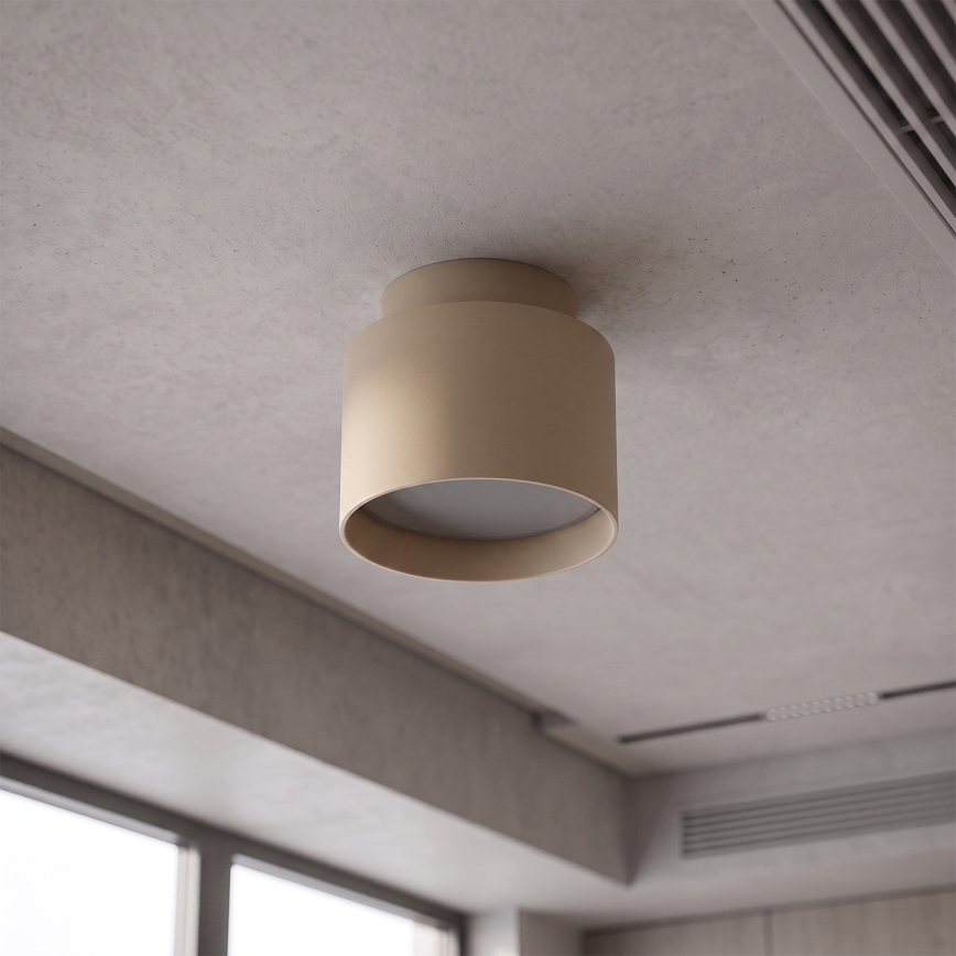 BRILAGI - Faretto LED BACKLIT 1xGX53/15W/230V + LED/3W Ø 8 cm beige