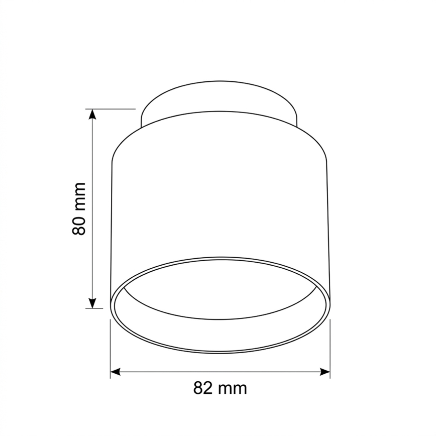 BRILAGI - Faretto LED BACKLIT 1xGX53/15W/230V + LED/3W Ø 8 cm finitura rovere