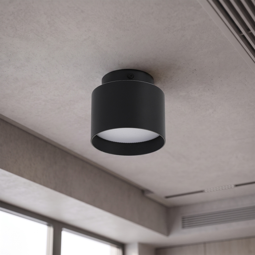 BRILAGI - Faretto LED BACKLIT 1xGX53/15W/230V + LED/3W Ø 8 cm nero