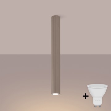 Brilagi - Faretto LED CRESTO 1x GU10/10W/230V, 60 cm, taupe