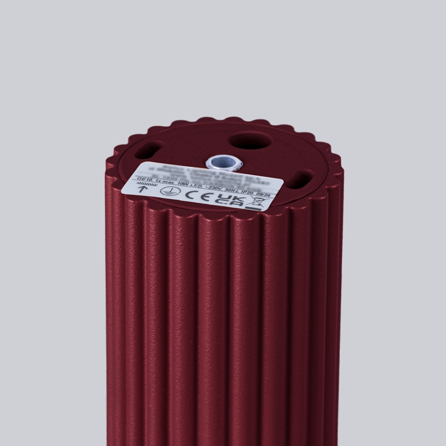 Brilagi - Faretto LED CRESTO 1xGU10/10W/230V 10 cm bordeaux