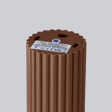 Brilagi - Faretto LED CRESTO 1xGU10/10W/230V 10 cm marrone