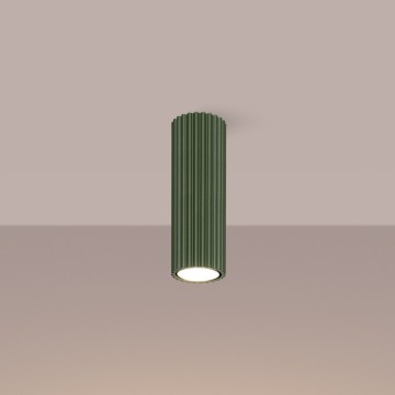 Brilagi - Faretto LED CRESTO 1xGU10/10W/230V 20 cm verde