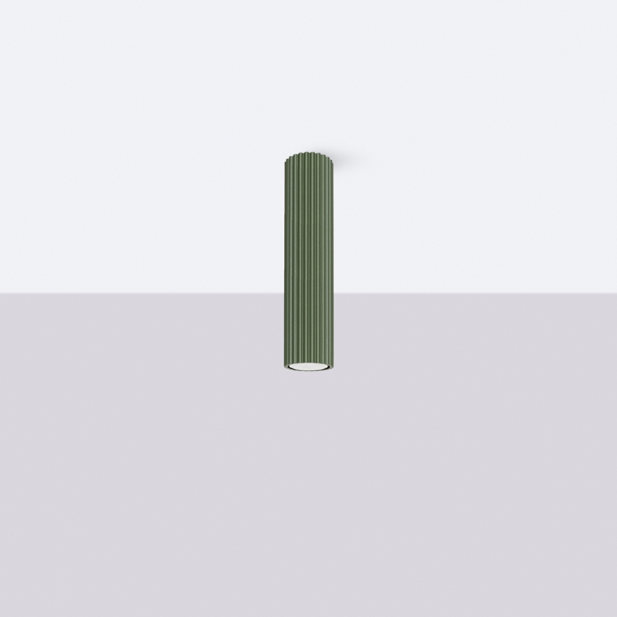 Brilagi - Faretto LED CRESTO 1xGU10/10W/230V 30 cm verde