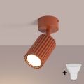BRILAGI - Faretto LED CRESTO 1xGU10/10W/230V arancione
