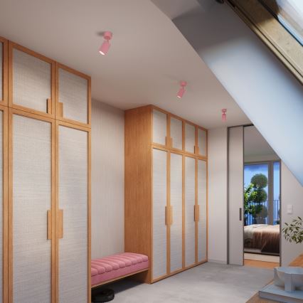 Brilagi - Faretto LED CRESTO 1xGU10/10W/230V rosa