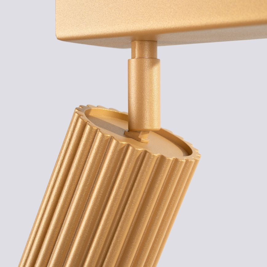 Brilagi - Faretto LED CRESTO 2x GU10/10W/230V oro