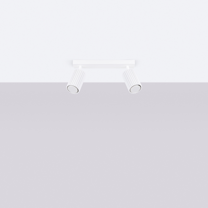 Brilagi - Faretto LED CRESTO 2xGU10/10W/230V bianco