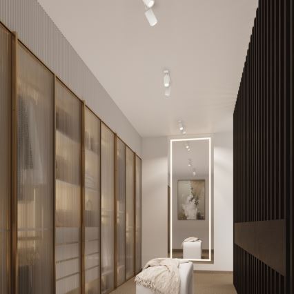 Brilagi - Faretto LED CRESTO 2xGU10/10W/230V bianco