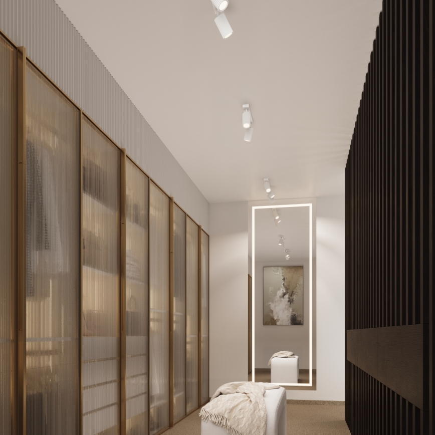 Brilagi - Faretto LED CRESTO 2xGU10/10W/230V bianco