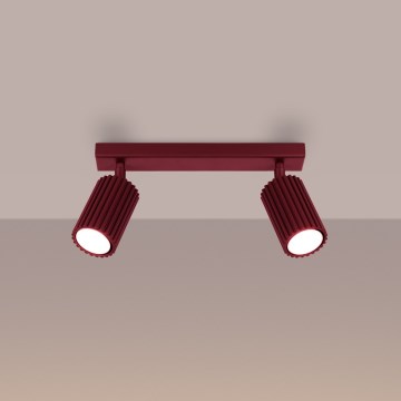 Brilagi - Faretto LED CRESTO 2xGU10/10W/230V bordeaux