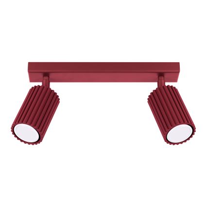 Brilagi - Faretto LED CRESTO 2xGU10/10W/230V bordeaux
