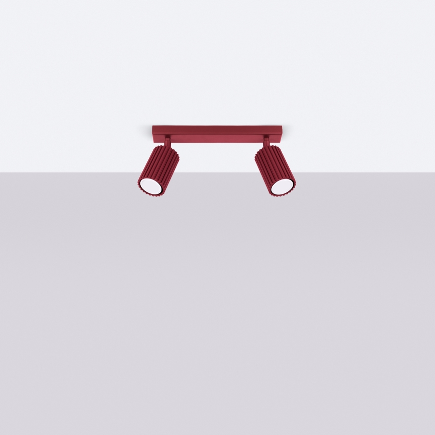 Brilagi - Faretto LED CRESTO 2xGU10/10W/230V bordeaux