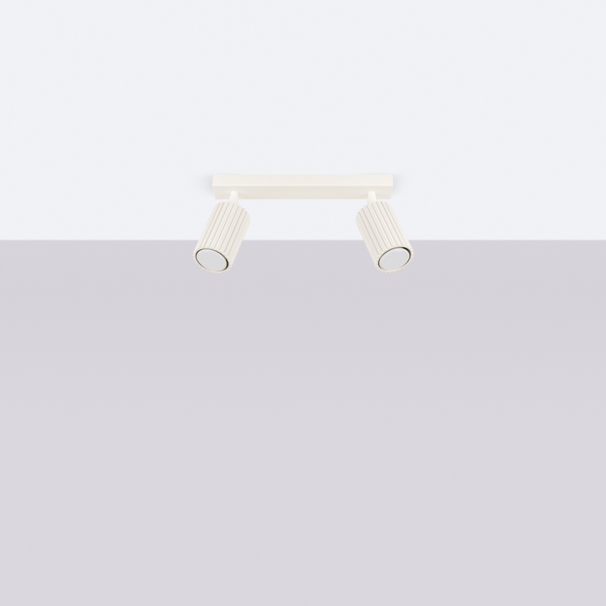 Brilagi - Faretto LED CRESTO 2xGU10/10W/230V crema