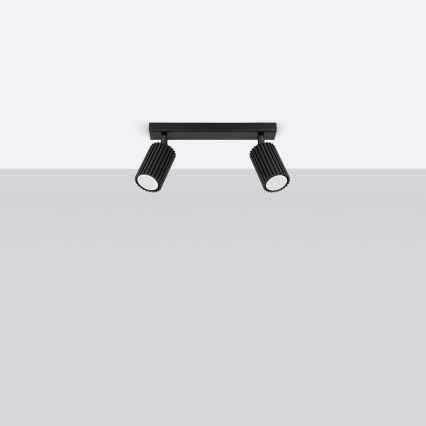 Brilagi - Faretto LED CRESTO 2xGU10/10W/230V nero