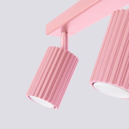 Brilagi - Faretto LED CRESTO 2xGU10/10W/230V rosa