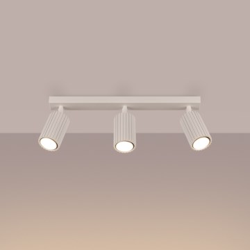 Brilagi - Faretto LED CRESTO 3x GU10/10W/230V color crema