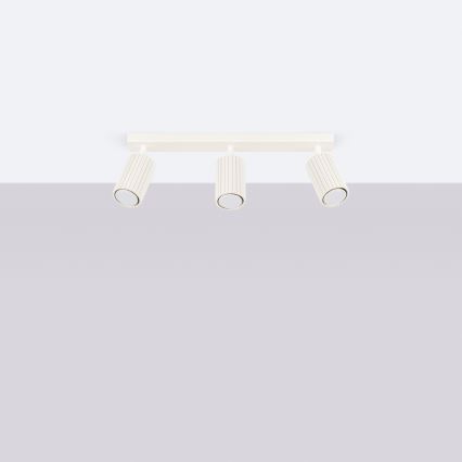 Brilagi - Faretto LED CRESTO 3x GU10/10W/230V color crema