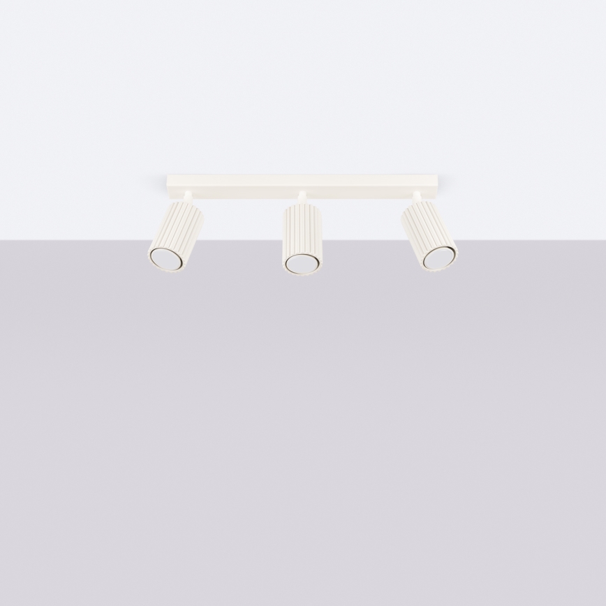 Brilagi - Faretto LED CRESTO 3x GU10/10W/230V color crema