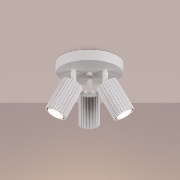 Brilagi - Faretto LED CRESTO 3xGU10/10W/230V bianco