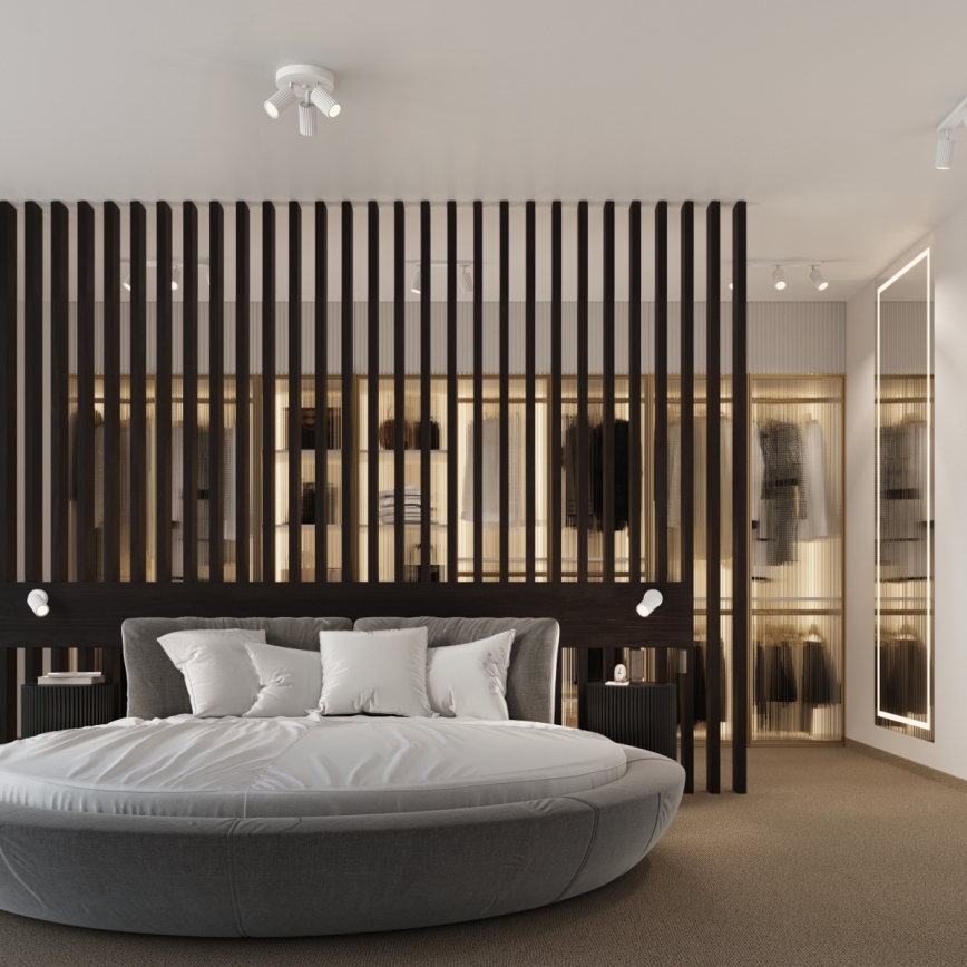 Brilagi - Faretto LED CRESTO 3xGU10/10W/230V bianco