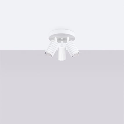 Brilagi - Faretto LED CRESTO 3xGU10/10W/230V bianco