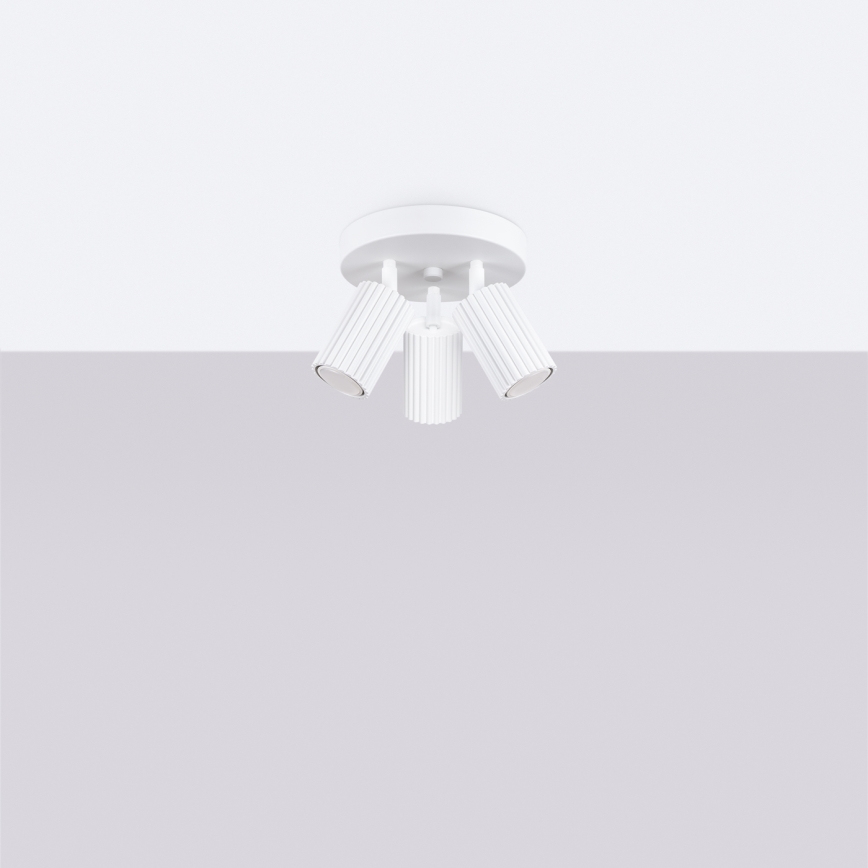 Brilagi - Faretto LED CRESTO 3xGU10/10W/230V bianco