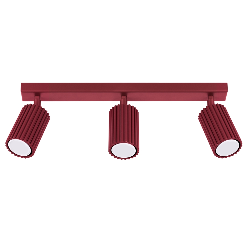 Brilagi - Faretto LED CRESTO 3xGU10/10W/230V bordeaux
