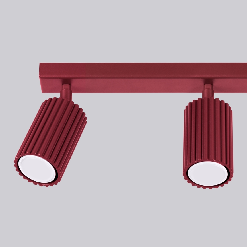 Brilagi - Faretto LED CRESTO 3xGU10/10W/230V bordeaux
