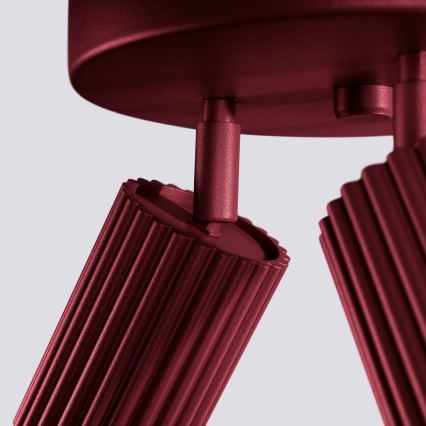 Brilagi - Faretto LED CRESTO 3xGU10/10W/230V bordeaux