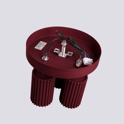 Brilagi - Faretto LED CRESTO 3xGU10/10W/230V bordeaux