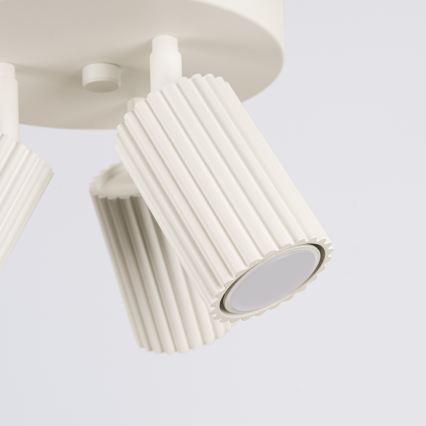 Brilagi - Faretto LED CRESTO 3xGU10/10W/230V crema