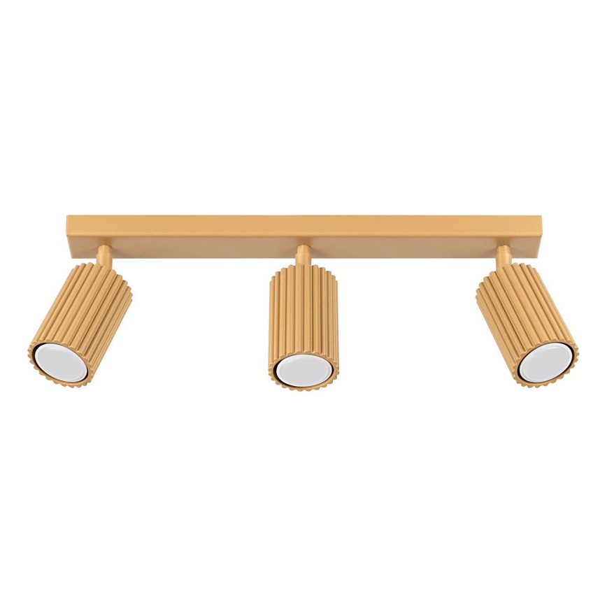 Brilagi - Faretto LED CRESTO 3xGU10/10W/230V dorato