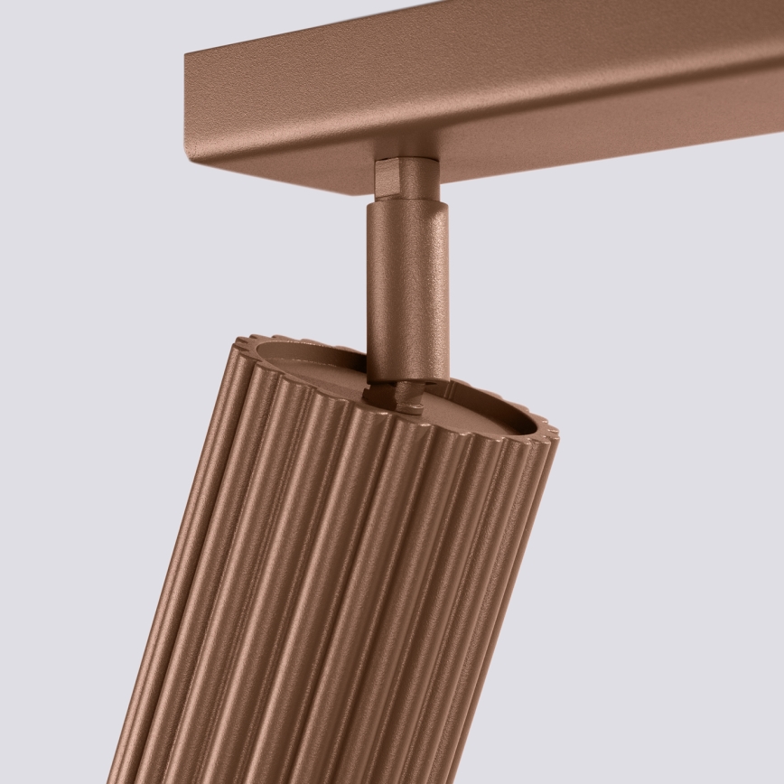 Brilagi - Faretto LED CRESTO 3xGU10/10W/230V marrone