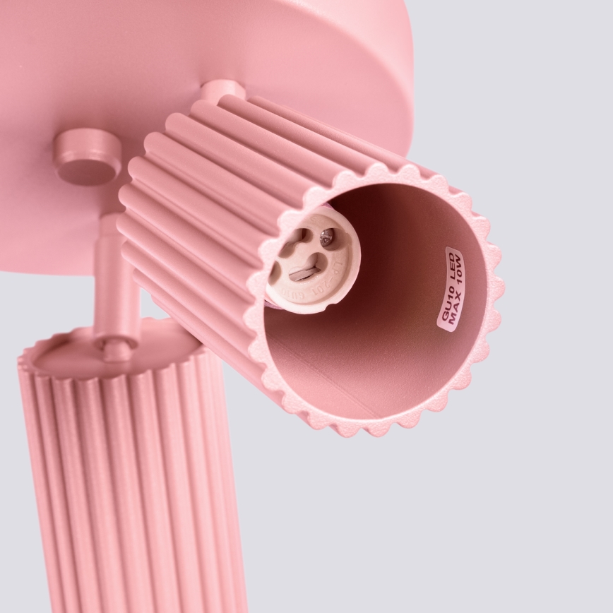 Brilagi - Faretto LED CRESTO 3xGU10/10W/230V rosa