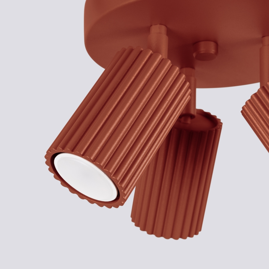 Brilagi - Faretto LED CRESTO 3xGU10/10W/230V rosso