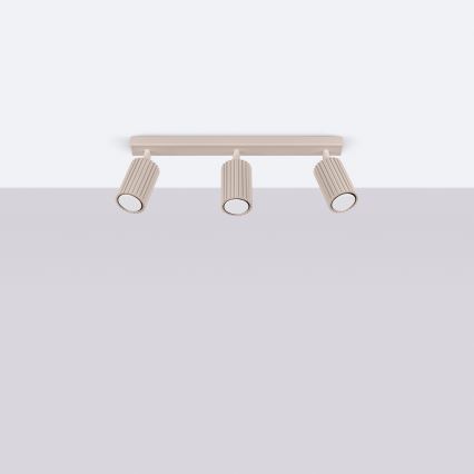 Brilagi - Faretto LED CRESTO 3xGU10/10W/230V taupe