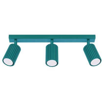 Brilagi - Faretto LED CRESTO 3xGU10/10W/230V turchese