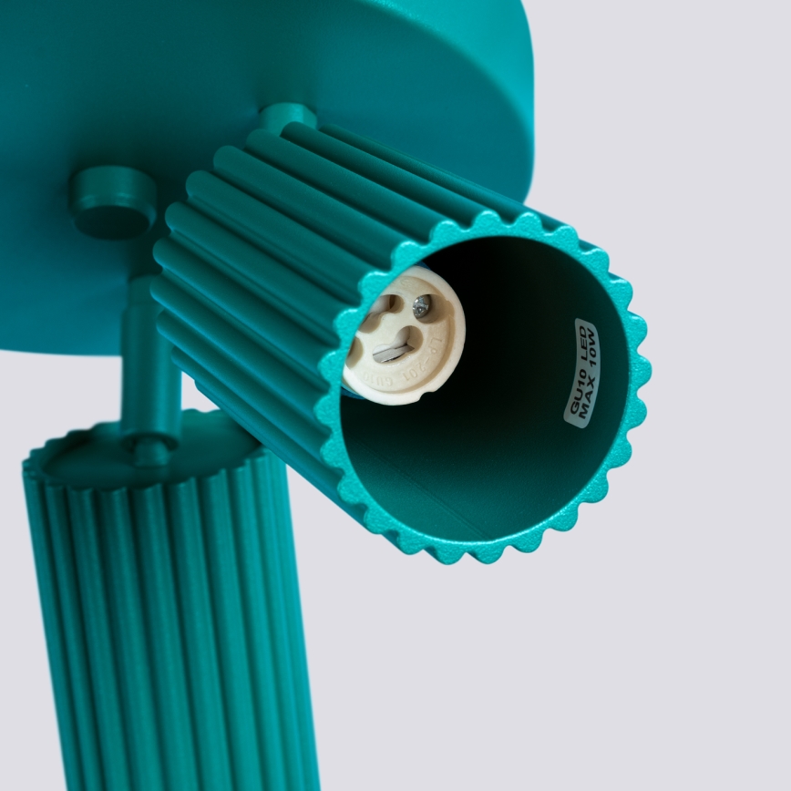 Brilagi - Faretto LED CRESTO 3xGU10/10W/230V turchese