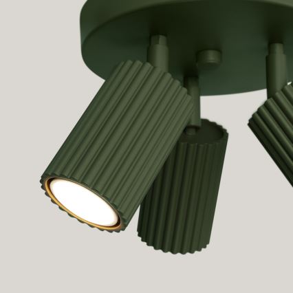 Brilagi - Faretto LED CRESTO 3xGU10/10W/230V verde