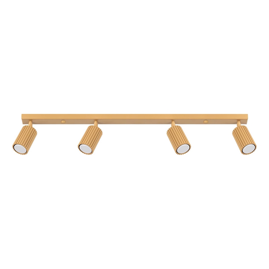 Brilagi - Faretto LED CRESTO 4x GU10/10W/230V dorato