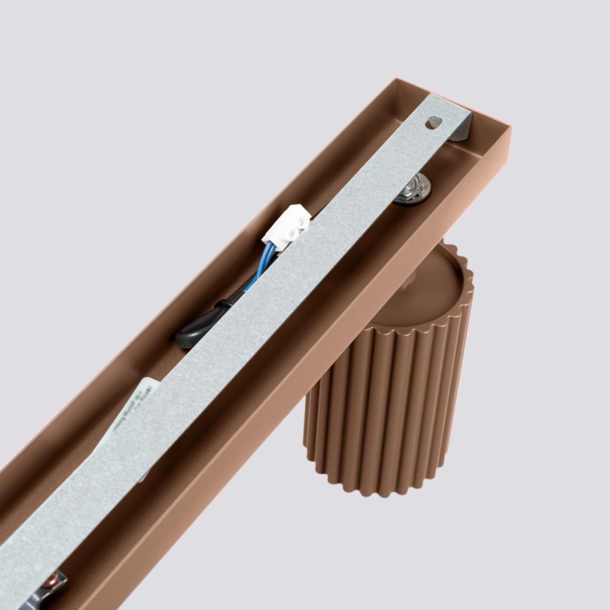 Brilagi - Faretto LED CRESTO 4xGU10/10W/230V marrone