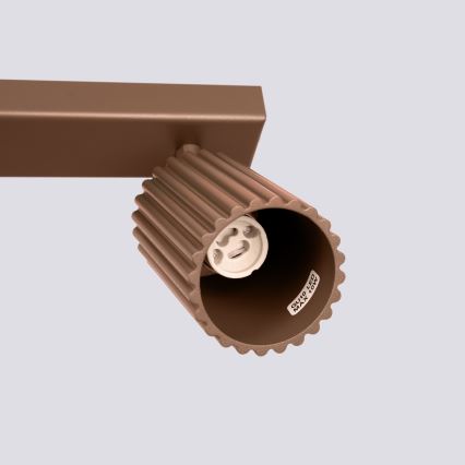 Brilagi - Faretto LED CRESTO 4xGU10/10W/230V marrone