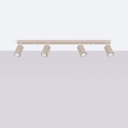 Brilagi - Faretto LED CRESTO 4xGU10/10W/230V taupe