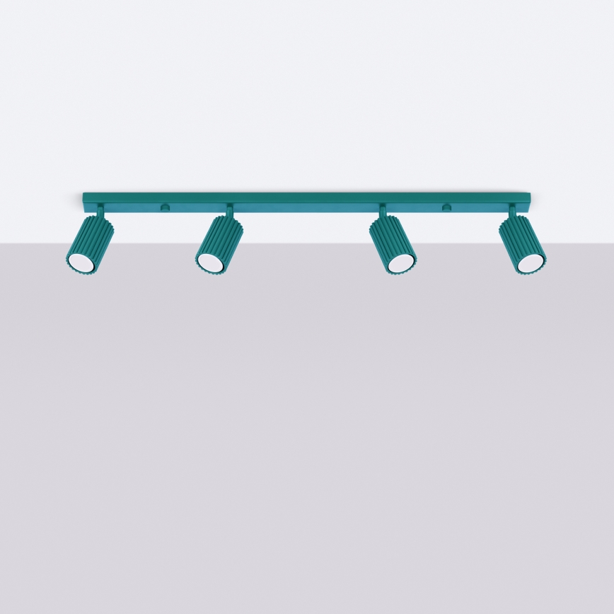 Brilagi - Faretto LED CRESTO 4xGU10/10W/230V turchese