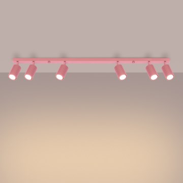 Brilagi - Faretto LED CRESTO 6xGU10/10W/230V rosa