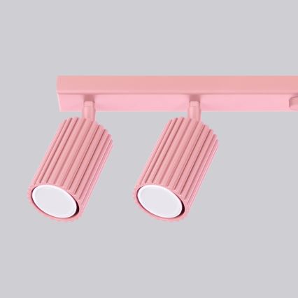 Brilagi - Faretto LED CRESTO 6xGU10/10W/230V rosa