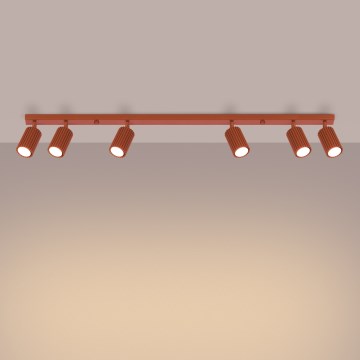 Brilagi - Faretto LED CRESTO 6xGU10/10W/230V rosso